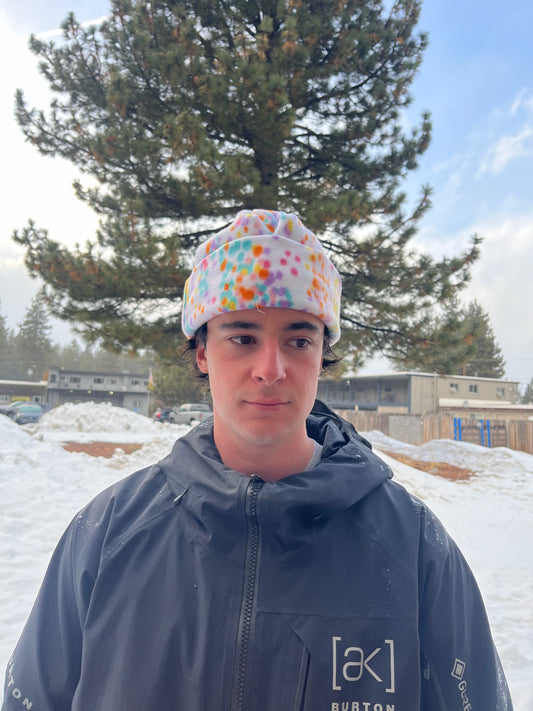 Multicolor Polkadot Beanie